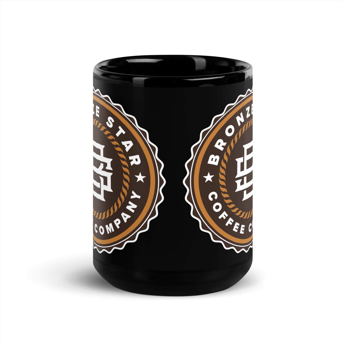 Black Coffee Mug - Logo