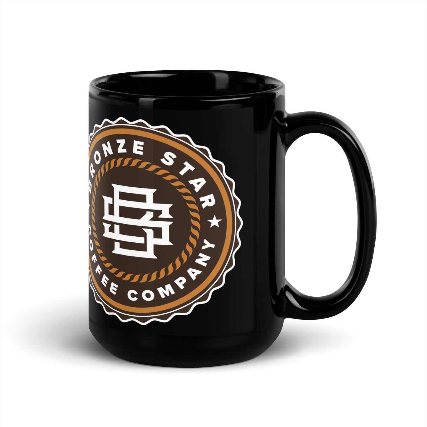 Black Coffee Mug - Logo